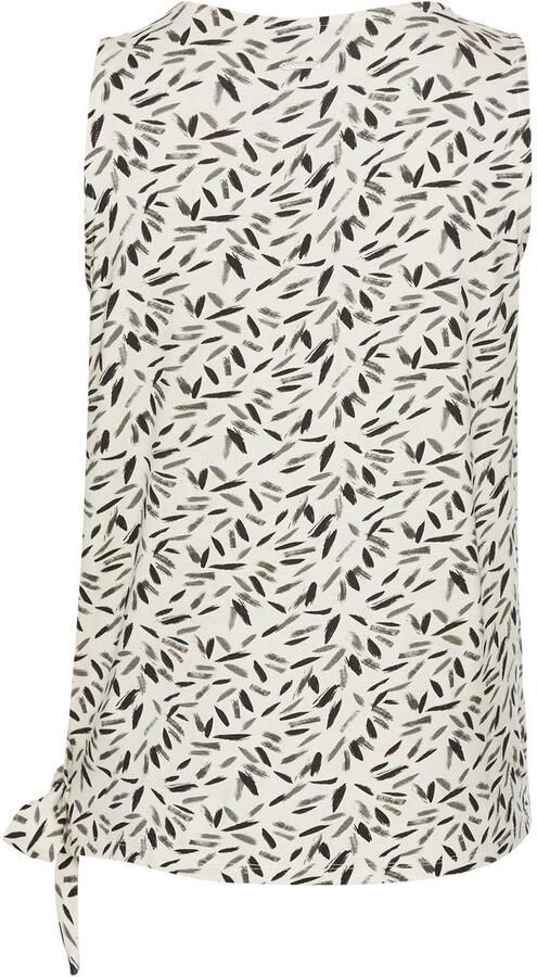 Laura Scott Tanktop in vrouwelijke stijl met v-hals & strik - Foto 5