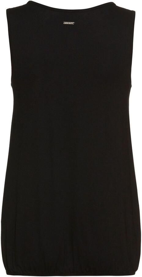 Laura Scott Tanktop met subtiele rimpelingen bij de ronde hals - Foto 5