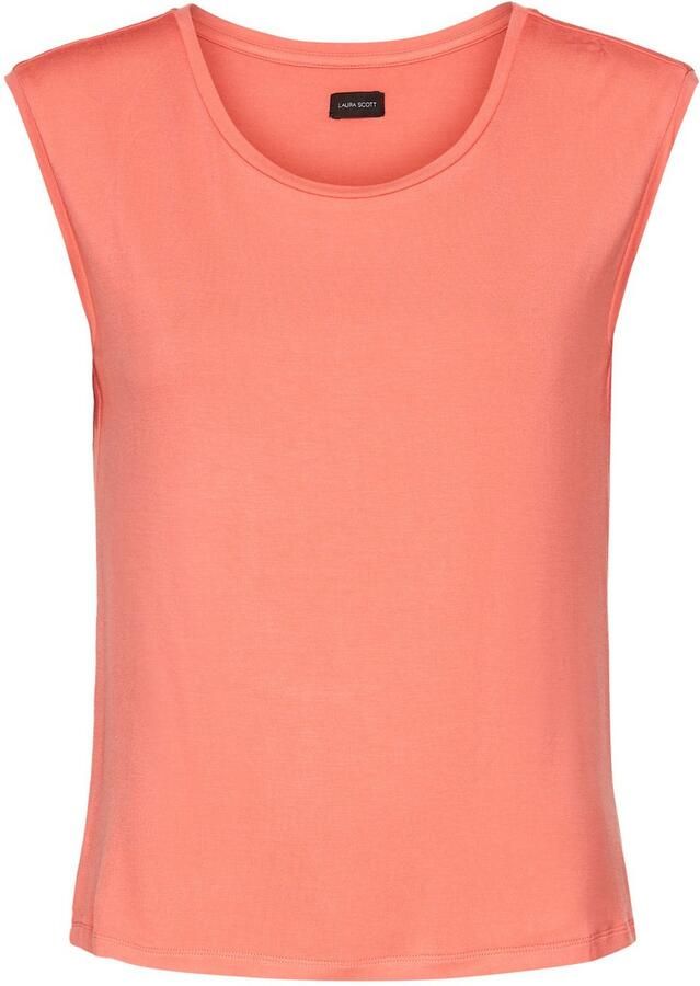 Laura Scott Top met afgeronde zoomafwerking (2 stuks)