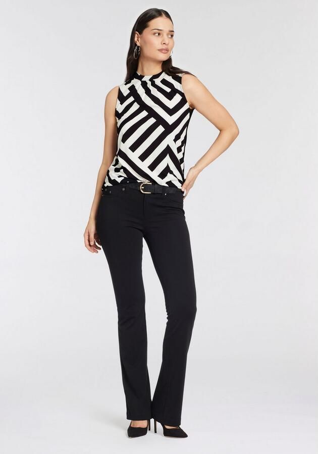 Laura Scott Top met moderne print all-over - Foto 6