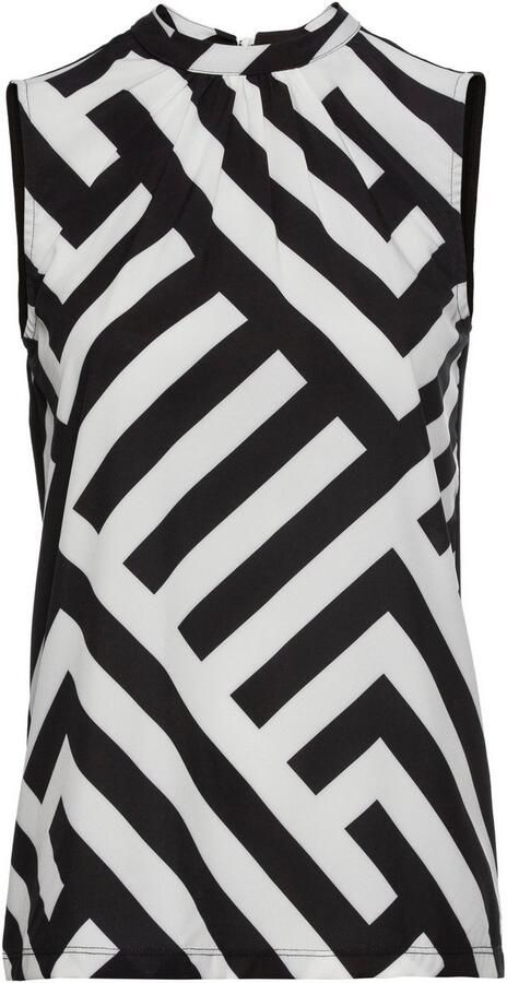 Laura Scott Top met moderne print all-over - Foto 7