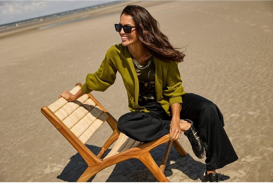 Laura Scott Vest zachte overgangsbreisel in casual open vorm - Foto 7