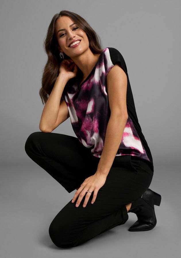 Laura Scott Top met modieuze print nieuwe kleuren - Foto 6