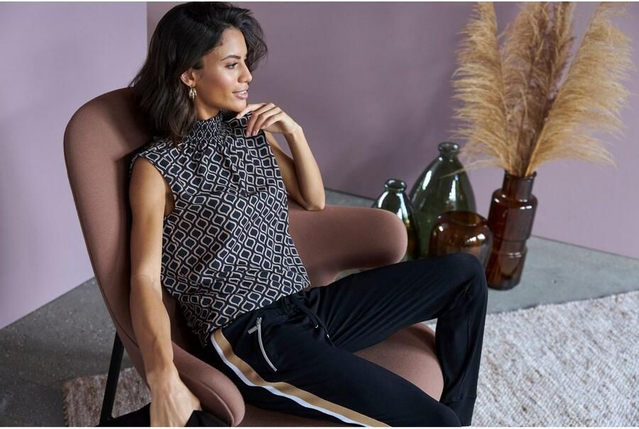 Laura Scott Top met smokwerk - Foto 9