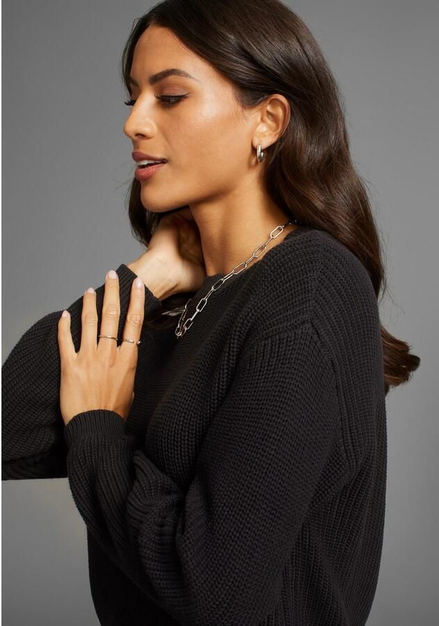 Laura Scott Trui met ronde hals CIRCULAR COLLECTION-GOTS gecertificeerd - Foto 3