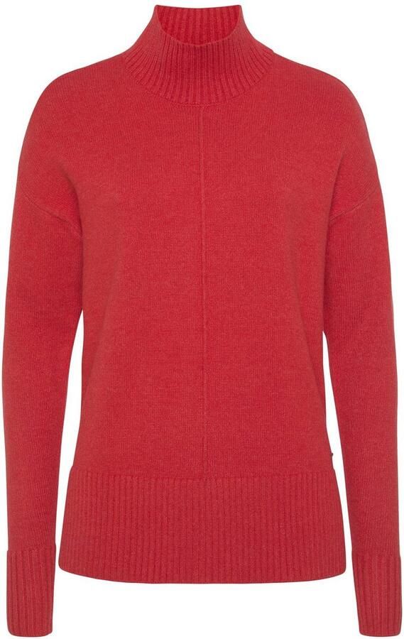 Laura Scott Trui met staande kraag met decoratieve bies in nonchalante pasvorm - Foto 6