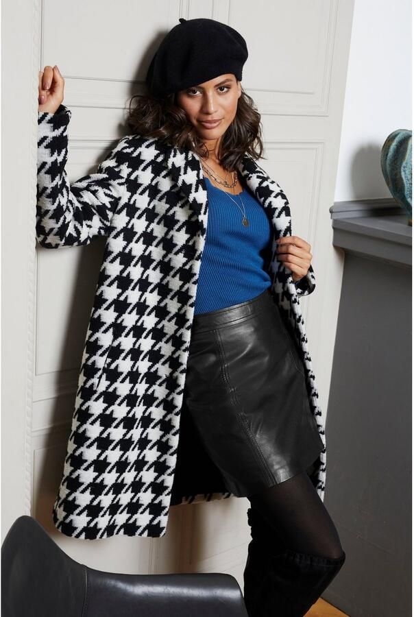 Laura Scott Trui met V-hals met elegant schulprandje - Foto 15