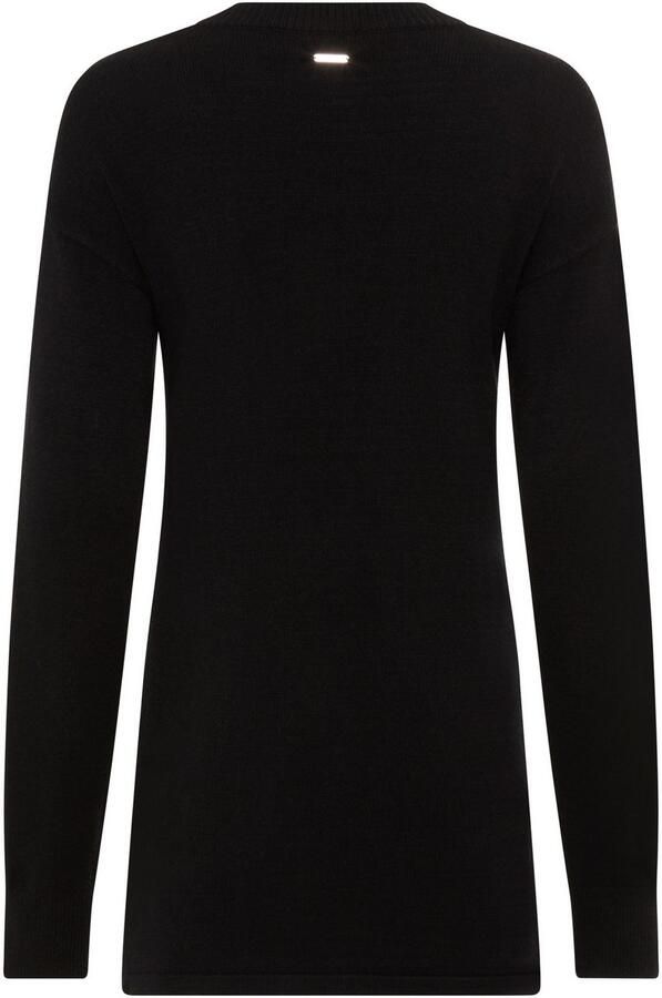 Laura Scott Vest zacht overgangsbreisel in casual lange vorm met ritssluitingdetails - Foto 5