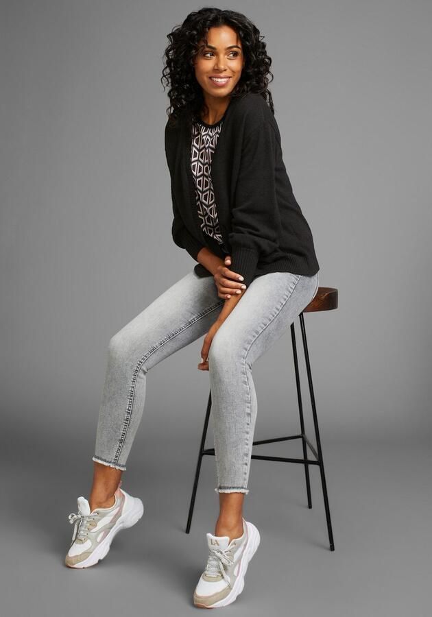 Laura Scott Shirtblouse van glanzend satijn - Foto 8