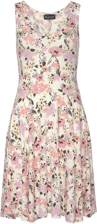 Laura Scott Zomerjurk figuurvolgende pasvorm feminiene stijl van viscosemix - Foto 5