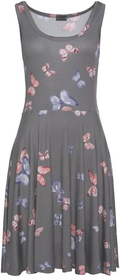 Laura Scott Zomerjurk figuurvolgende pasvorm feminiene stijl van viscosemix - Foto 6