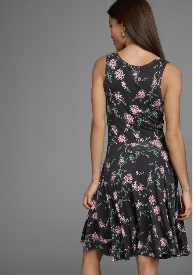 Laura Scott Zomerjurk figuurvolgende pasvorm feminiene stijl van viscosemix - Foto 3