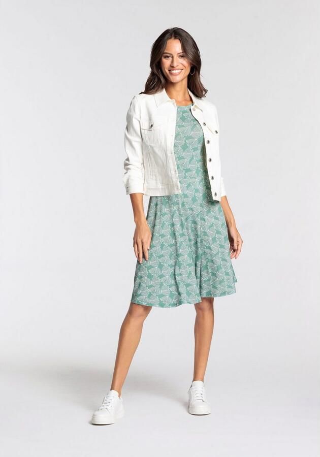 Laura Scott Zomerjurk kort figuurnabij van single jersey mouwloos - Foto 5