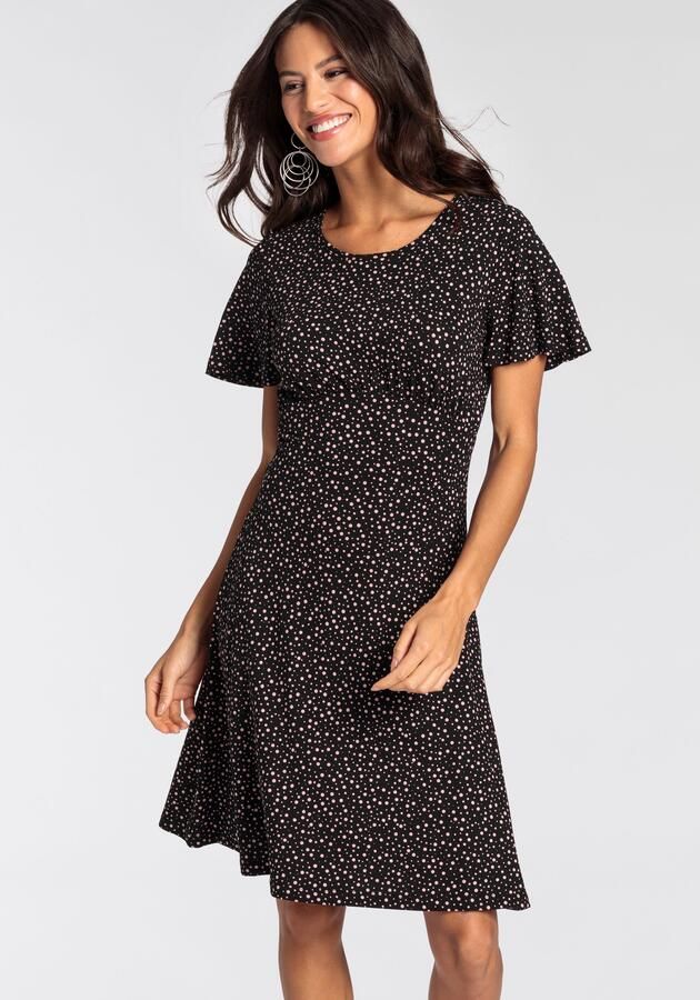 Laura Scott Zomerjurk korte jurk vrouwelijke look van single-jersey halfarm - Foto 6