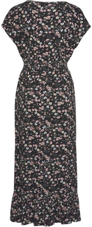 Laura Scott Zomerjurk kuitlang elegant van viscosemix mouwloos gebloemd - Foto 7