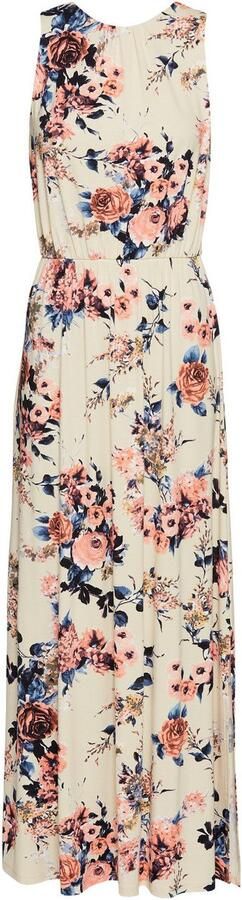 Laura Scott Zomerjurk met hoge ronde hals aan de voorkant en diepe hals aan de achterkant maxijurk - Foto 6