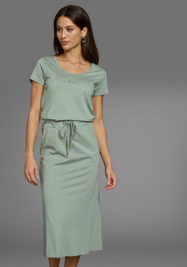 Laura Scott Zomerjurk met strikband in de taille & verborgen steekzakken - Foto 2