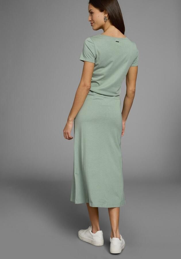 Laura Scott Zomerjurk met strikband in de taille & verborgen steekzakken - Foto 3