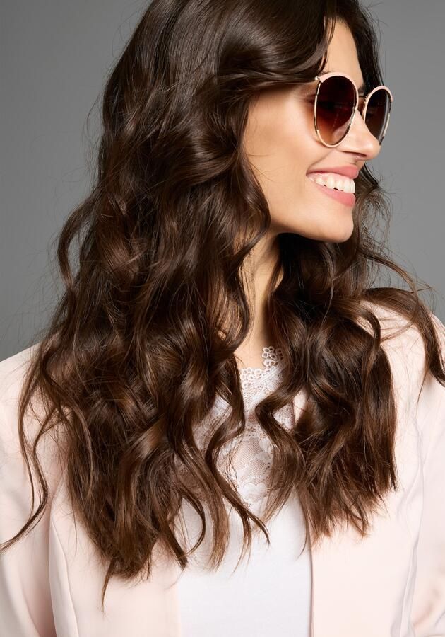 Laura Scott Zonnebril met goudkleurige volle rand en roze halfrand nieuw - Foto 5