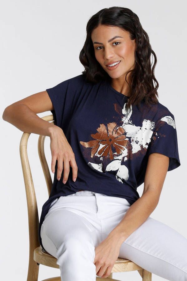 Laura Scott T-shirt met bloemenprint