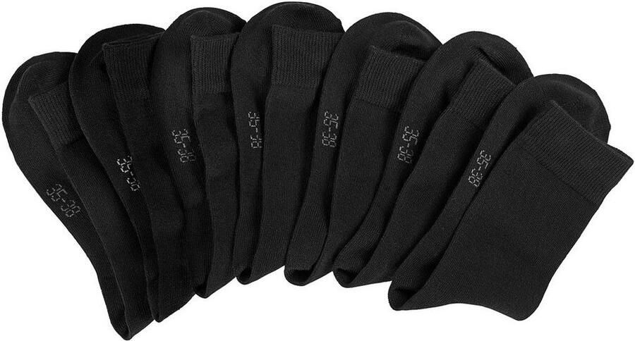 Lavana Basic sokken met knelvrije boord (set 7 paar) - Foto 3