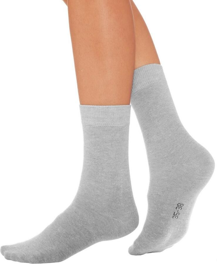 Lavana Basic sokken met knelvrije boord (set 7 paar)