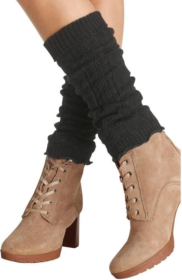 Lavana Slobsokken met kabelmotief (set 2 paar) - Foto 2