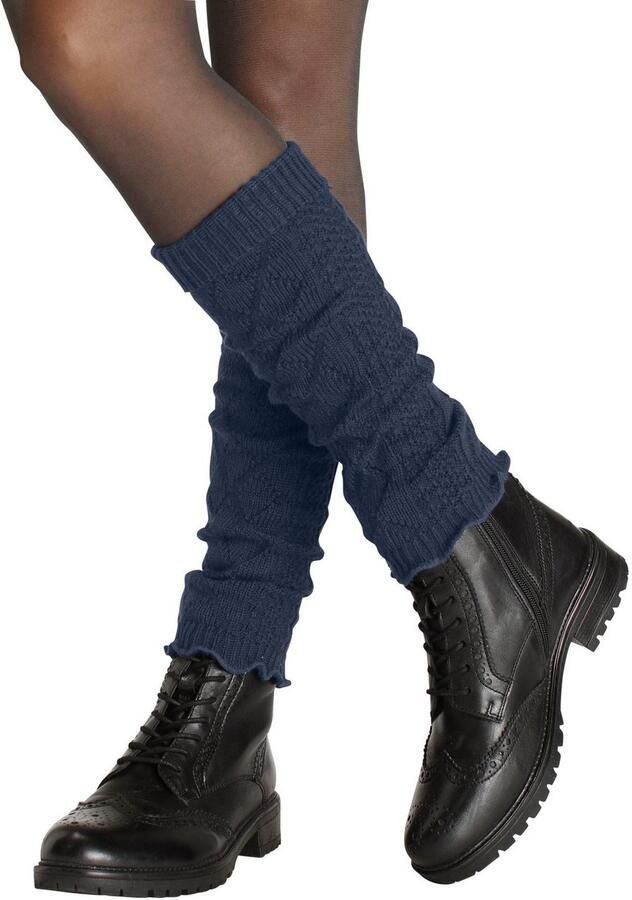 Lavana Slobsokken met kabelmotief (set 2 paar) - Foto 3