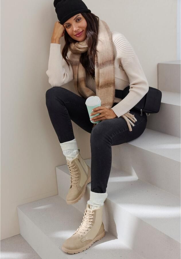 Lavana Slobsokken met kabelmotief (set 2 paar) - Foto 4