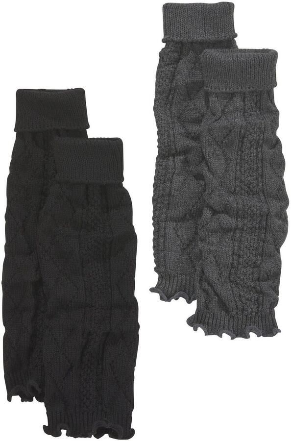 Lavana Slobsokken met kabelmotief (set 2 paar) - Foto 4