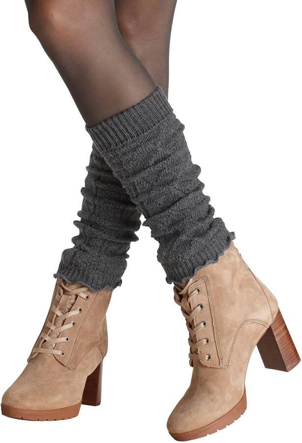 Lavana Slobsokken met kabelmotief (set 2 paar) - Foto 2