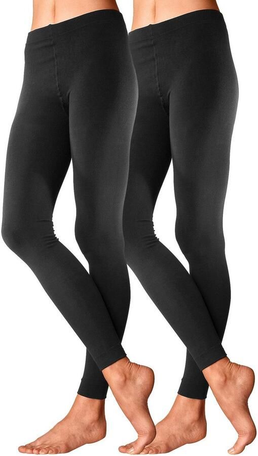 Lavana Thermolegging binnenin licht geruwd (Set van 2) - Foto 4