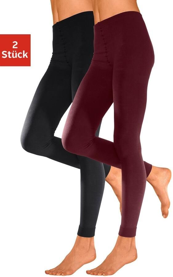 Lavana Thermolegging binnenin licht geruwd (Set van 2) - Foto 8