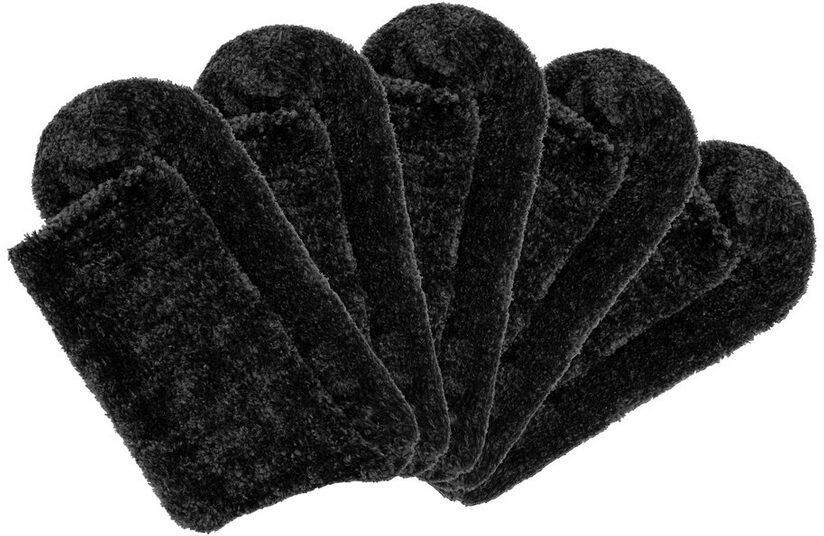 Lavana Wellness-sokken Bedsokken Bed sokken van zacht licht glanzend chenille garen (set 5 paar) - Foto 6
