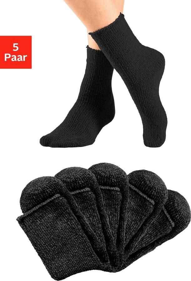 Lavana Wellness-sokken Bedsokken ideaal als bedsokken (set 5 paar) - Foto 8