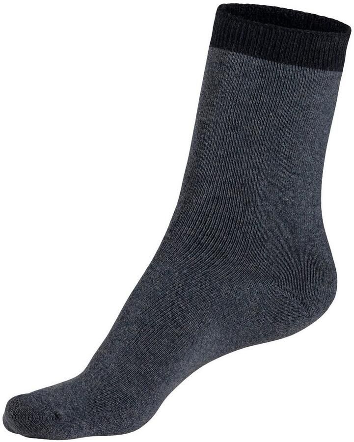 Lavana Wellness-sokken met frottébinnenkant (set 4 paar) - Foto 2