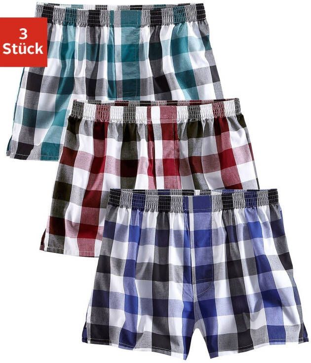Le jogger Boxershort voor jongens casual stijl met een comfortabele pasvorm (set 3 stuks)