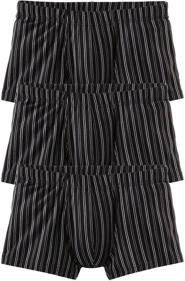 Le jogger Boxershort voor heren met strepen van voorgeverfd garen (set 3 stuks) - Foto 3