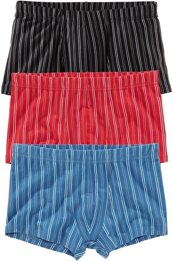 Le jogger Boxershort voor heren met strepen van voorgeverfd garen (set 3 stuks) - Foto 3