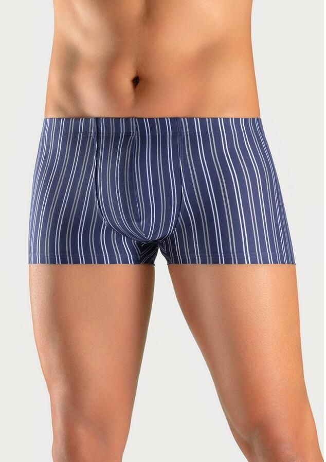 Le jogger Boxershort voor heren met strepen van voorgeverfd garen (set 3 stuks) - Foto 3