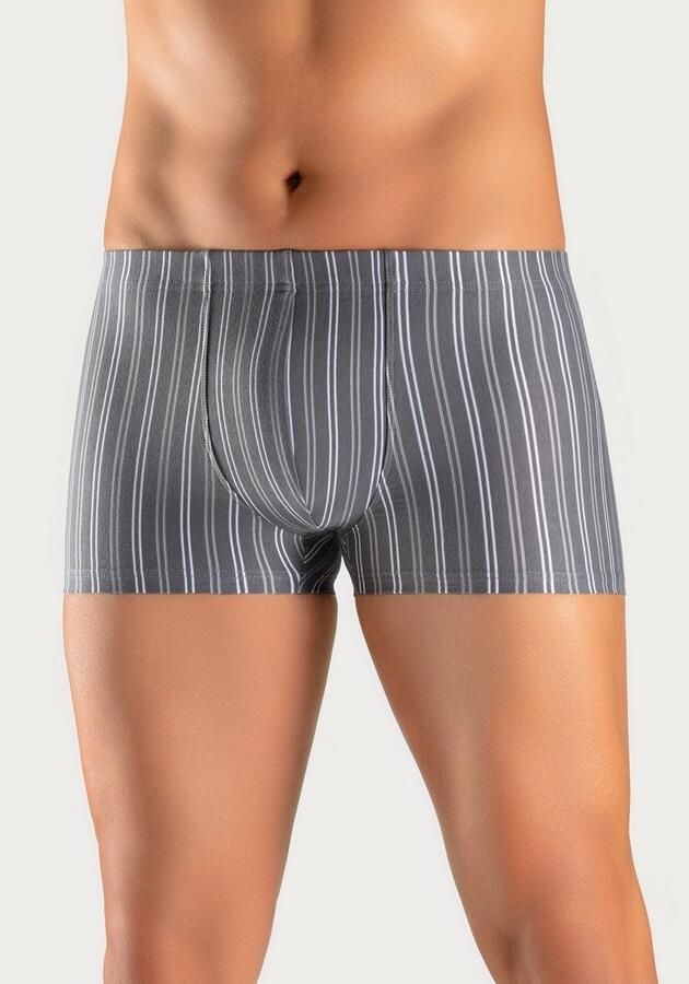 Le jogger Boxershort voor heren met strepen van voorgeverfd garen (set 3 stuks) - Foto 4