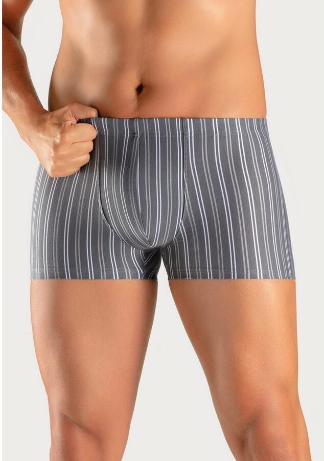 Le jogger Boxershort voor heren met strepen van voorgeverfd garen (set 3 stuks) - Foto 3