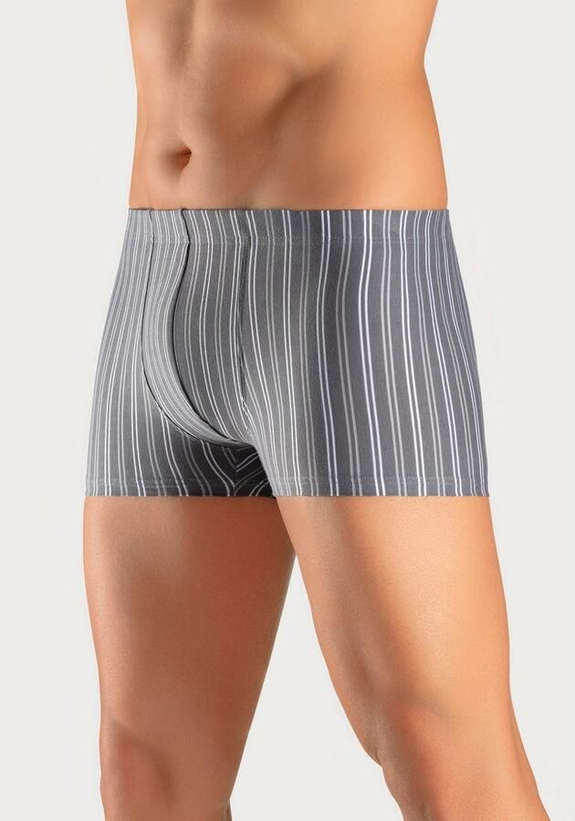 Le jogger Boxershort voor heren met strepen van voorgeverfd garen (set 3 stuks) - Foto 6