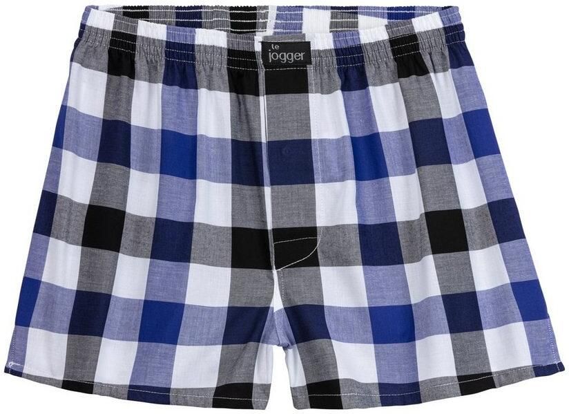 Le jogger Geweven boxershort gekleurd geruit (set 3 stuks) - Foto 2