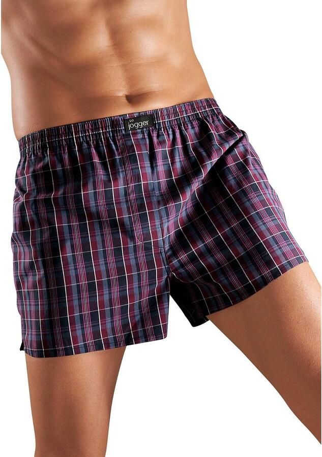 Le jogger Geweven boxershort van puur katoen (set 3 stuks) - Foto 2