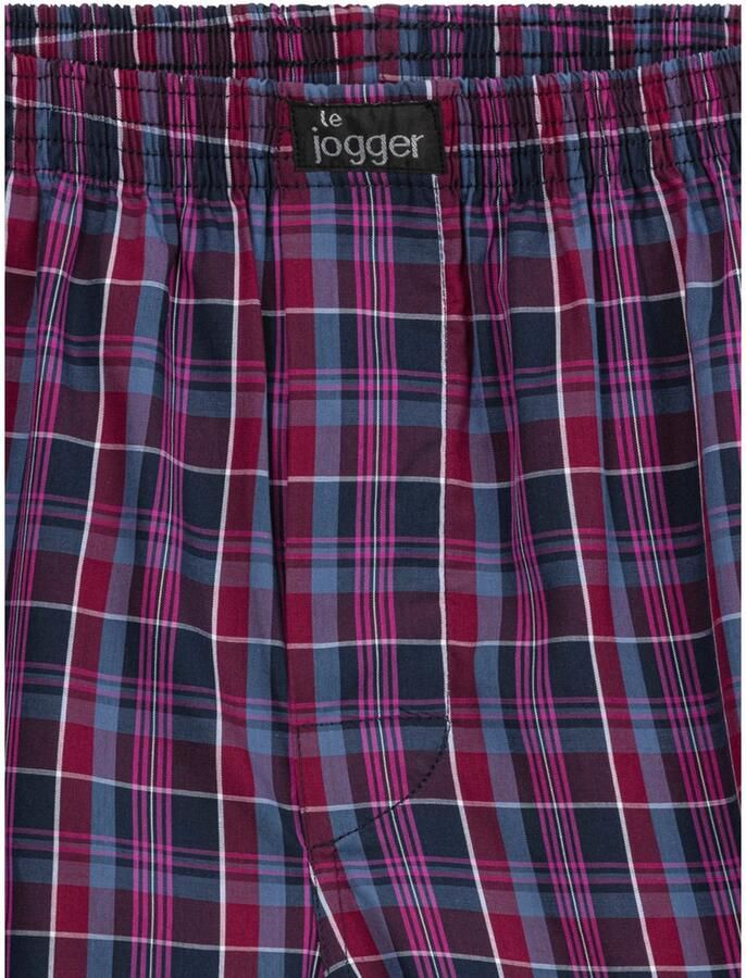 Le jogger Geweven boxershort van puur katoen (set 3 stuks)