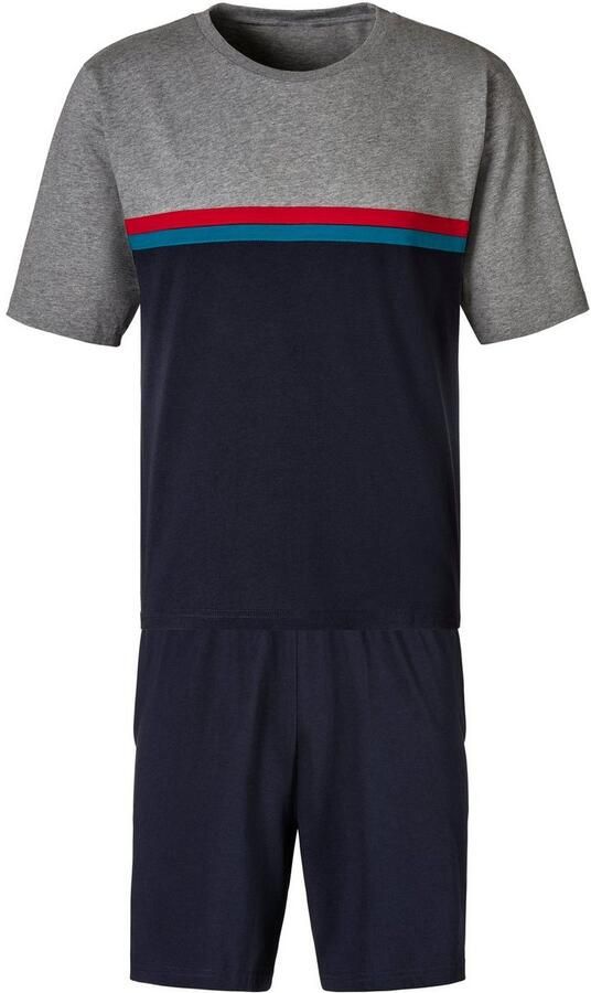 Le jogger Pyjama met colorblock (2-delig 1 stuk) - Foto 3