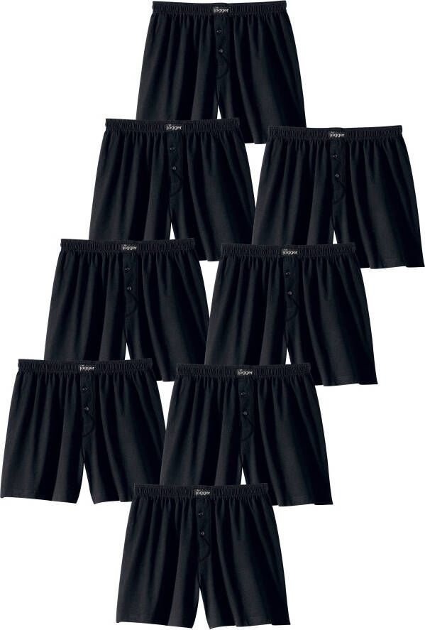 Le jogger Wijde boxershort in prettig zachte katoenkwaliteit (set 8 stuks)