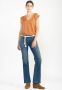 Le Temps Des Cerises Bootcut jeans Flare met bindstrik - Thumbnail 2