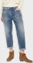 Le Temps Des Cerises Loose fit jeans Cosy met asymmetrische knoopsluiting - Thumbnail 1